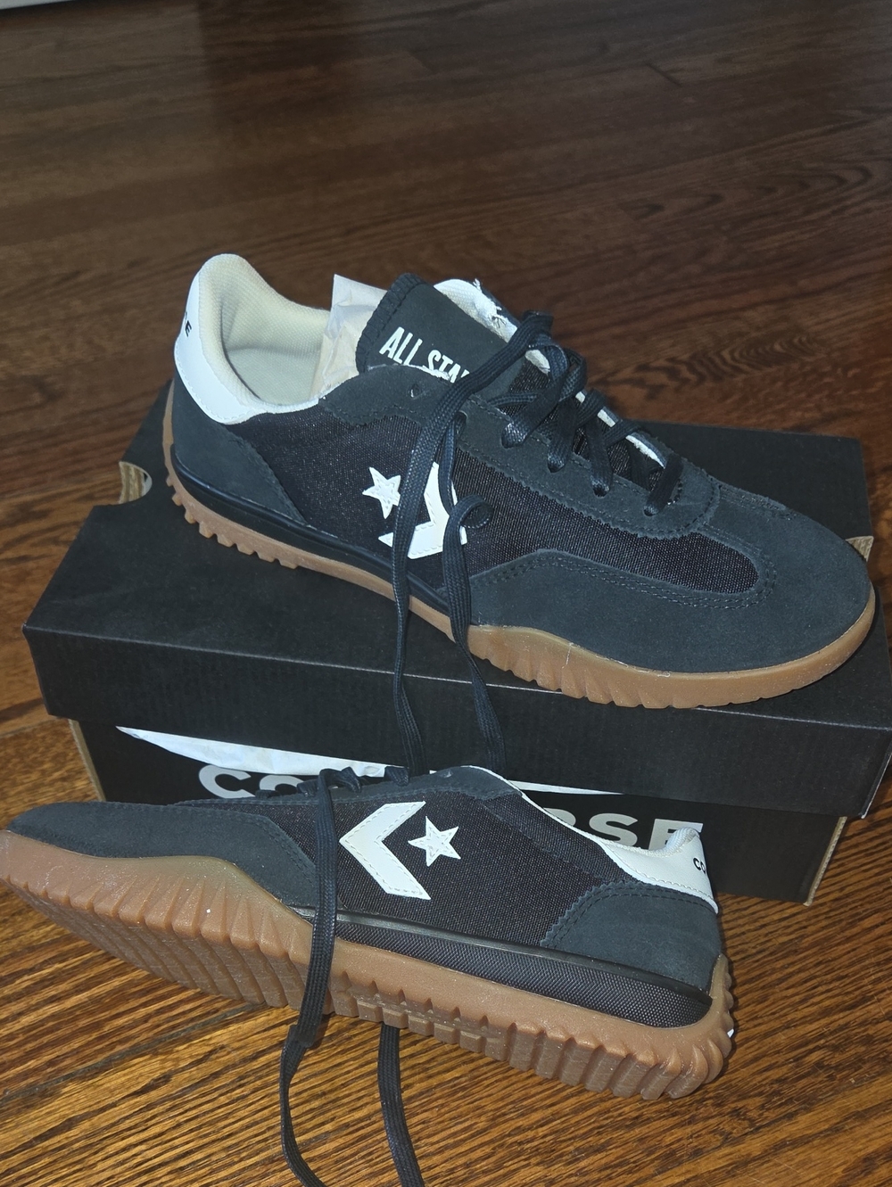 Converse Unisex Run Star Trainers Low-Top Sneakers with Gum Sole